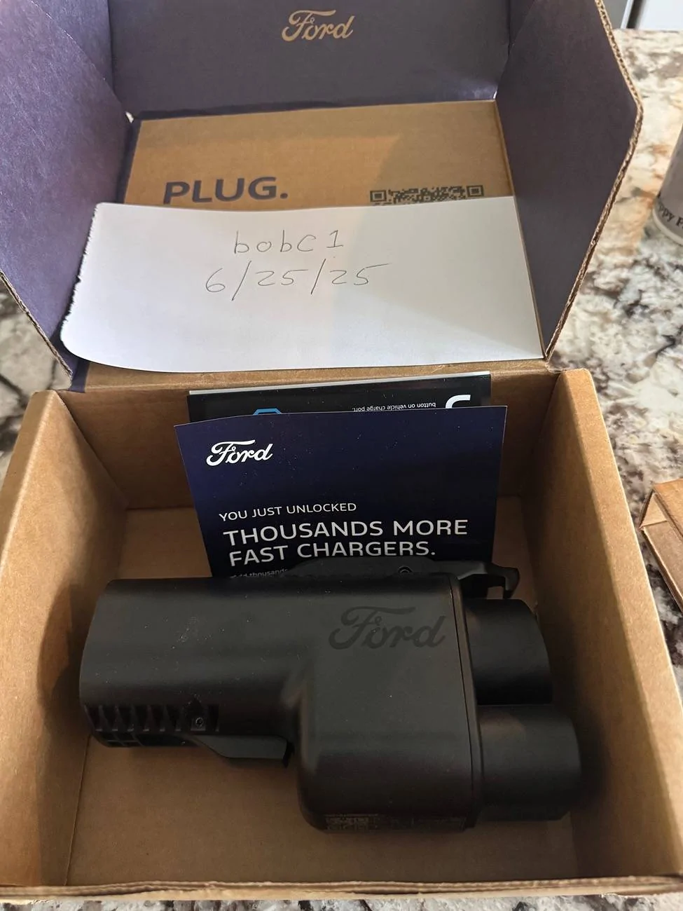 Ford F-150 Lightning Ford NACS Fast Charging Adapter IMG_5670