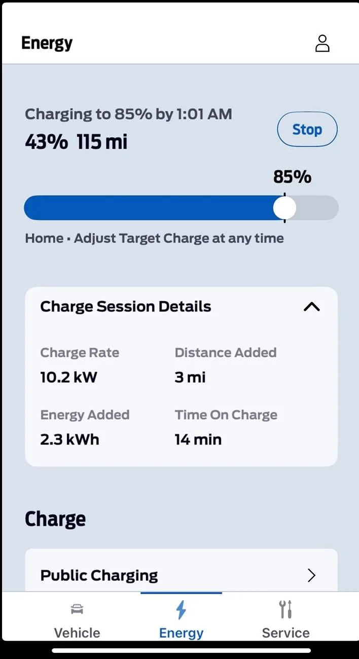 Ford F-150 Lightning Charging error but charging fine IMG_0483