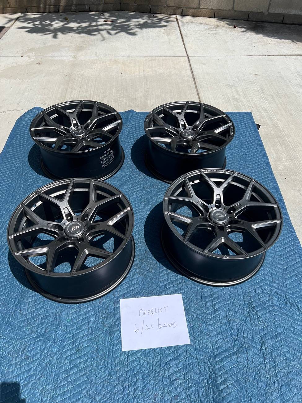 Ford F-150 Lightning Vorsteiner Venomrex VR601 20x9 carbon graphite forged set of 4 $1200 IMG_3157
