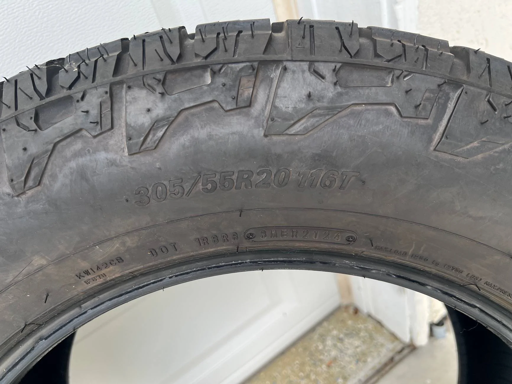 Ford F-150 Lightning Falken Wildpeak AT4W 305/55R20 SL set of 4 $1000 IMG_3155