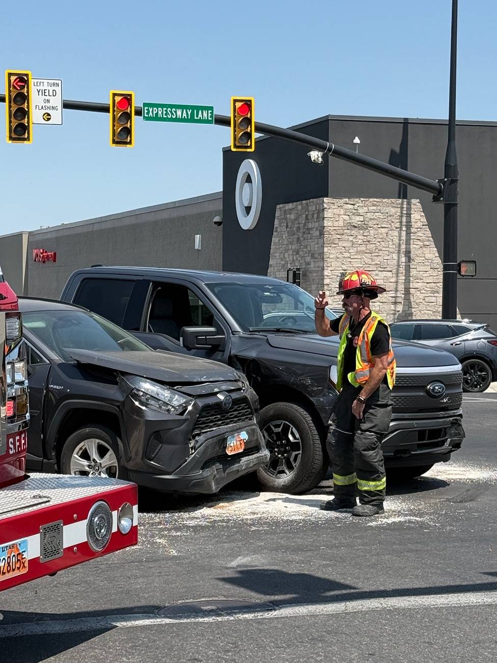 Ford F-150 Lightning T-Boned Today. Is It Totaled? IMG_8521