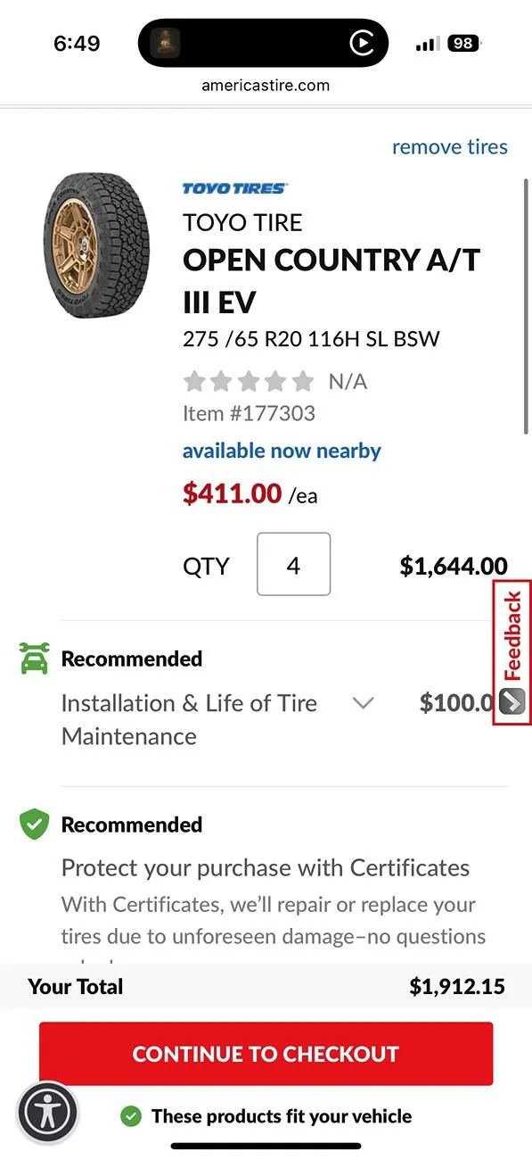 Ford F-150 Lightning Toyo Open Country A/T EV tires released Shopping Cart  America's Tir
