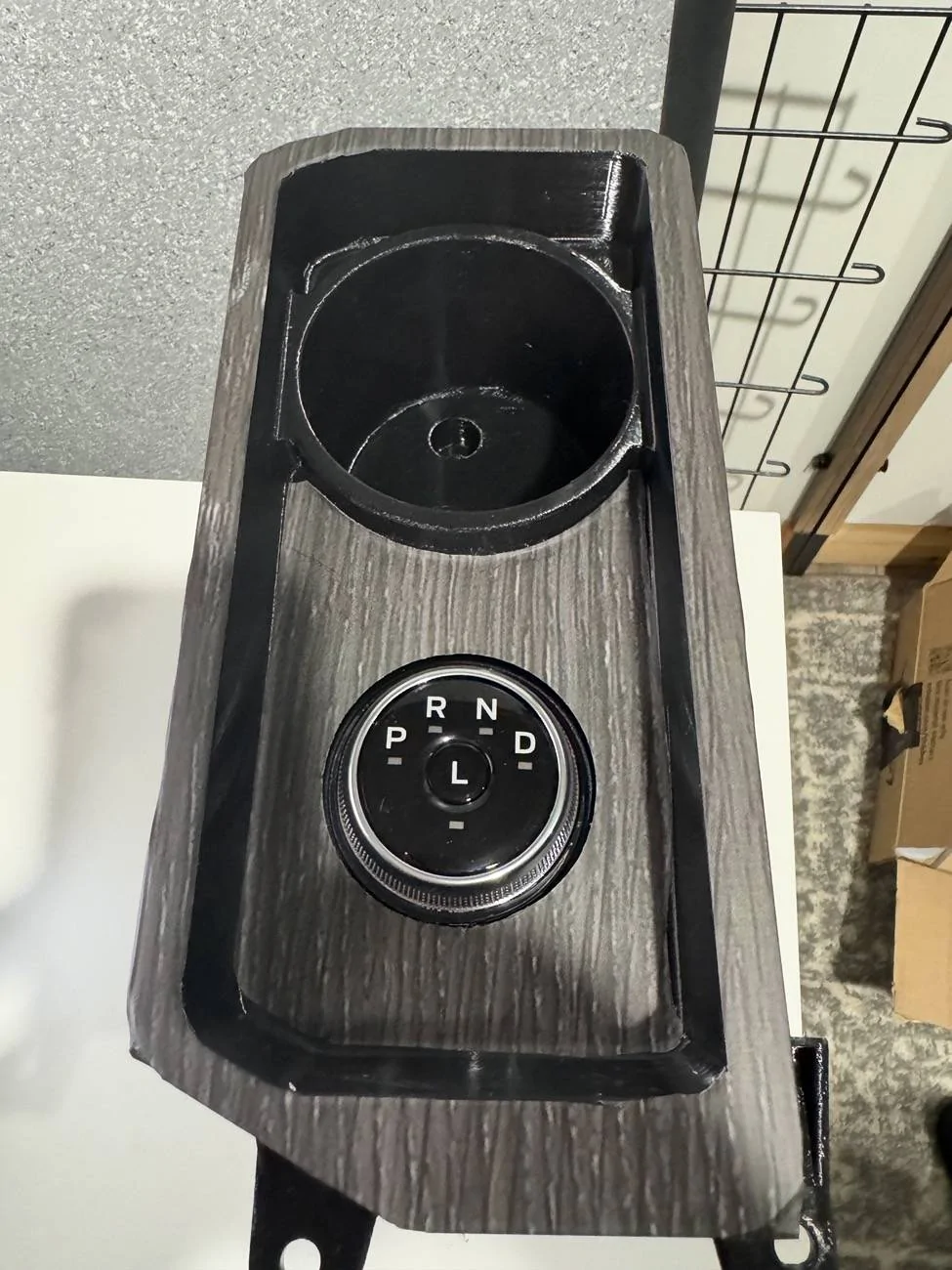 Ford F-150 Lightning Stick to Rotary Shift Knob Conversion w/ 3D Printed Rotary Shifter Holder IMG_1653