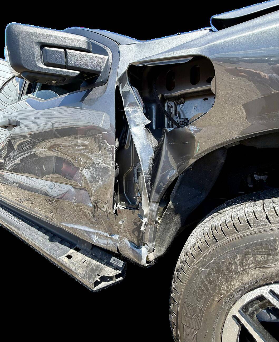 Ford F-150 Lightning T-Boned Today. Is It Totaled? 1751068045860-in