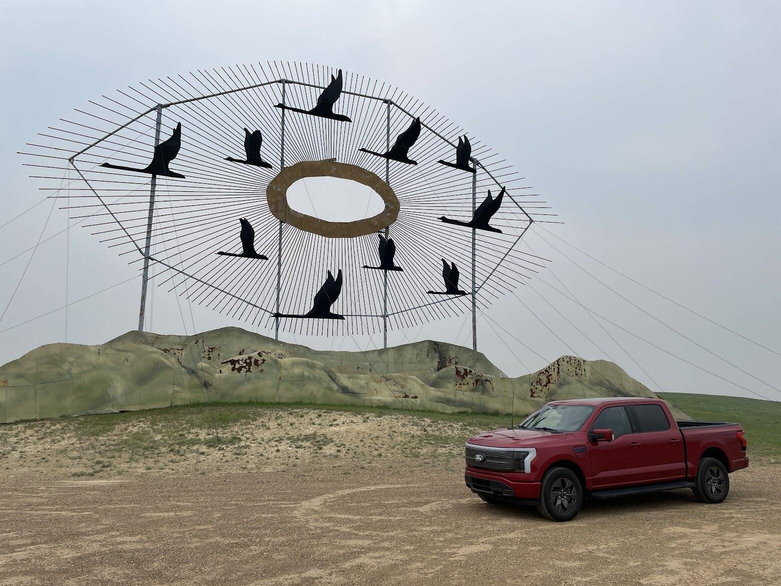 Ford F-150 Lightning 7,600 Miles, 7 National Parks, 1 Spruce Goose with my F-150 Lightning 1751293578915-he