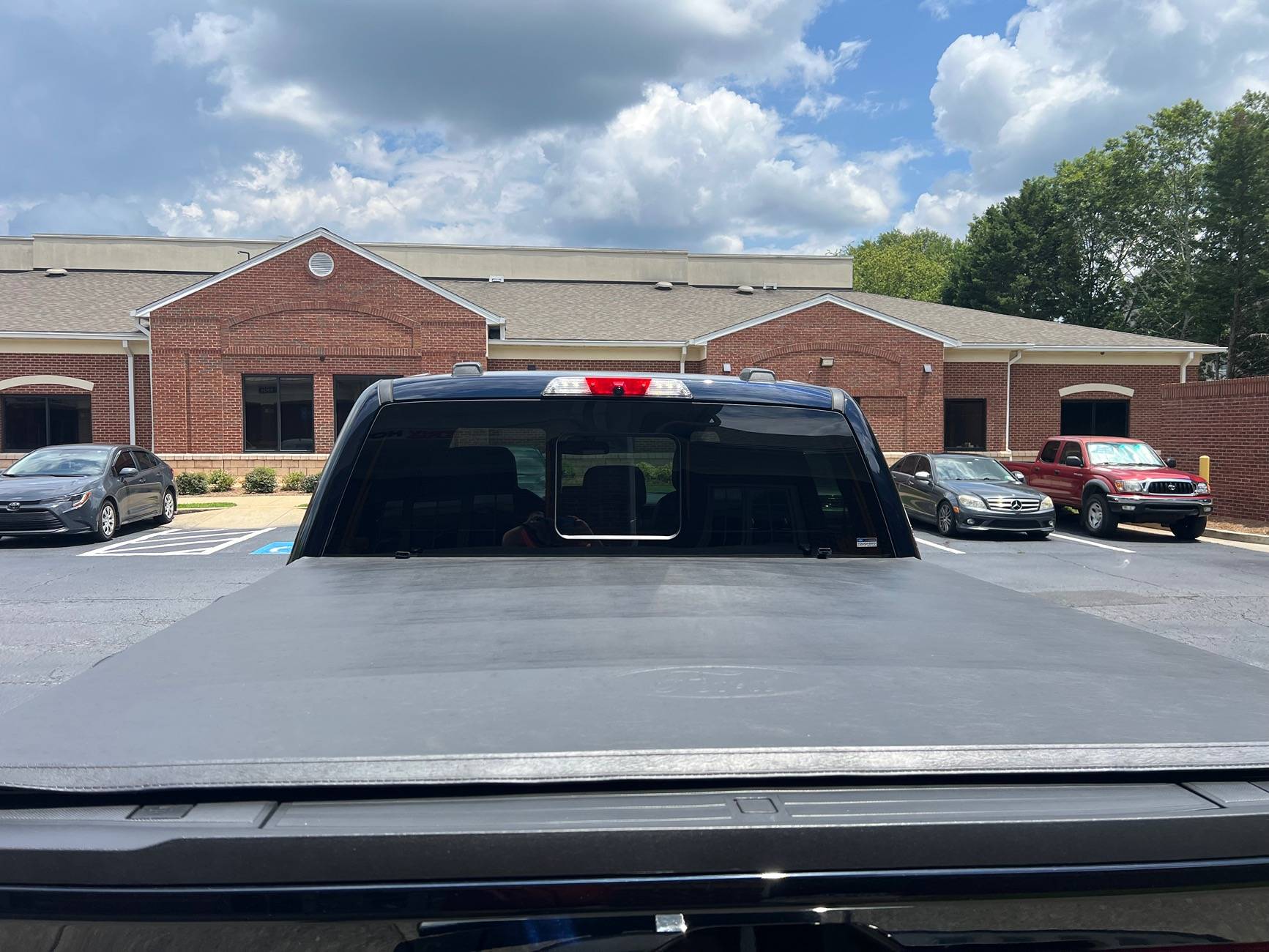 Ford F-150 Lightning Window tint installed IMG_0807