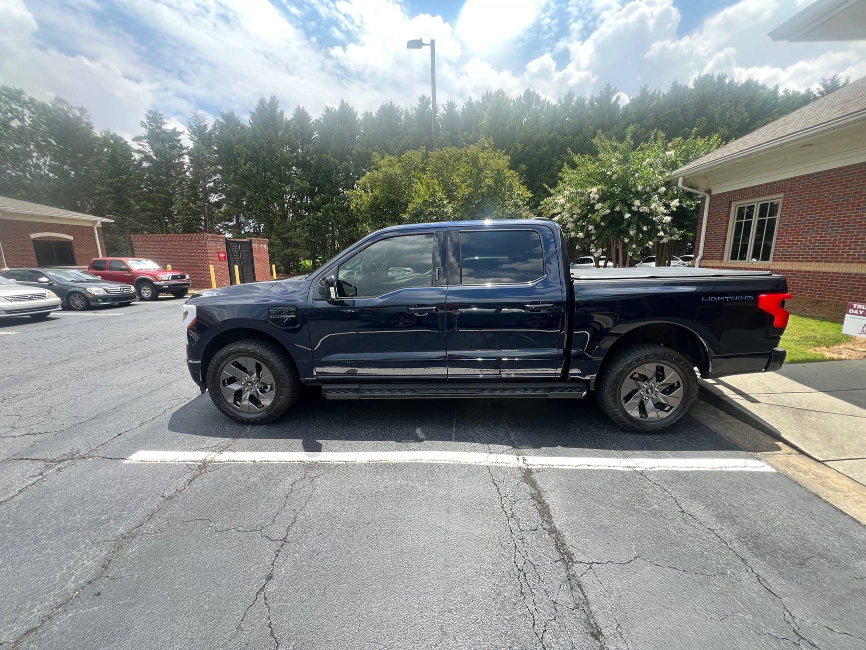 Ford F-150 Lightning Window tint installed IMG_0806