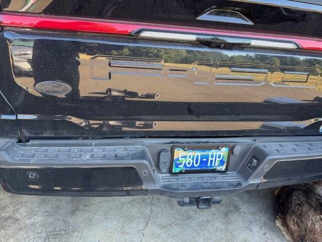 Ford F-150 Lightning Finally got my plates IMG_9584