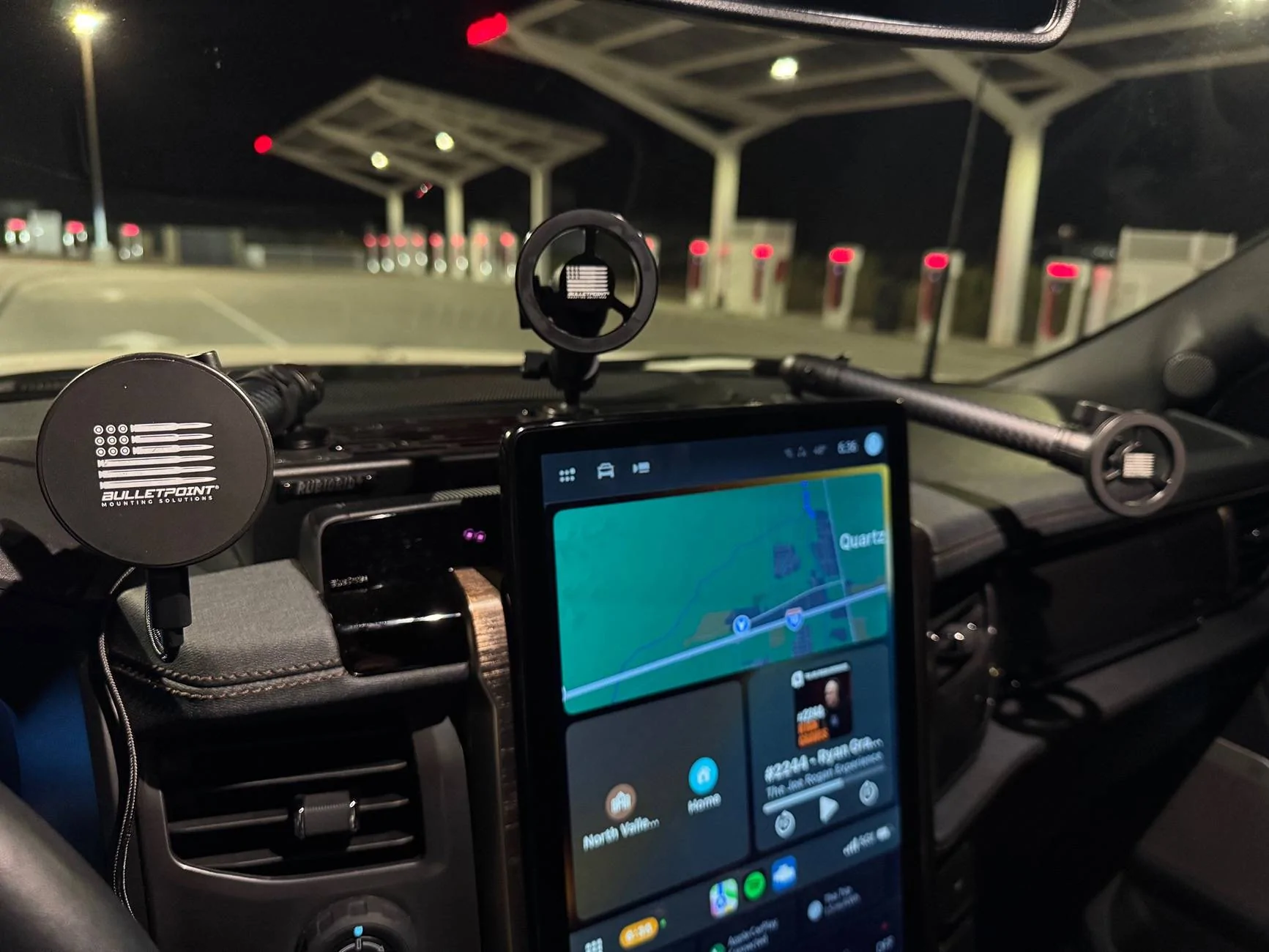 Ford F-150 Lightning Best Dash mounting solution (by Rubigrid) !! IMG_8646