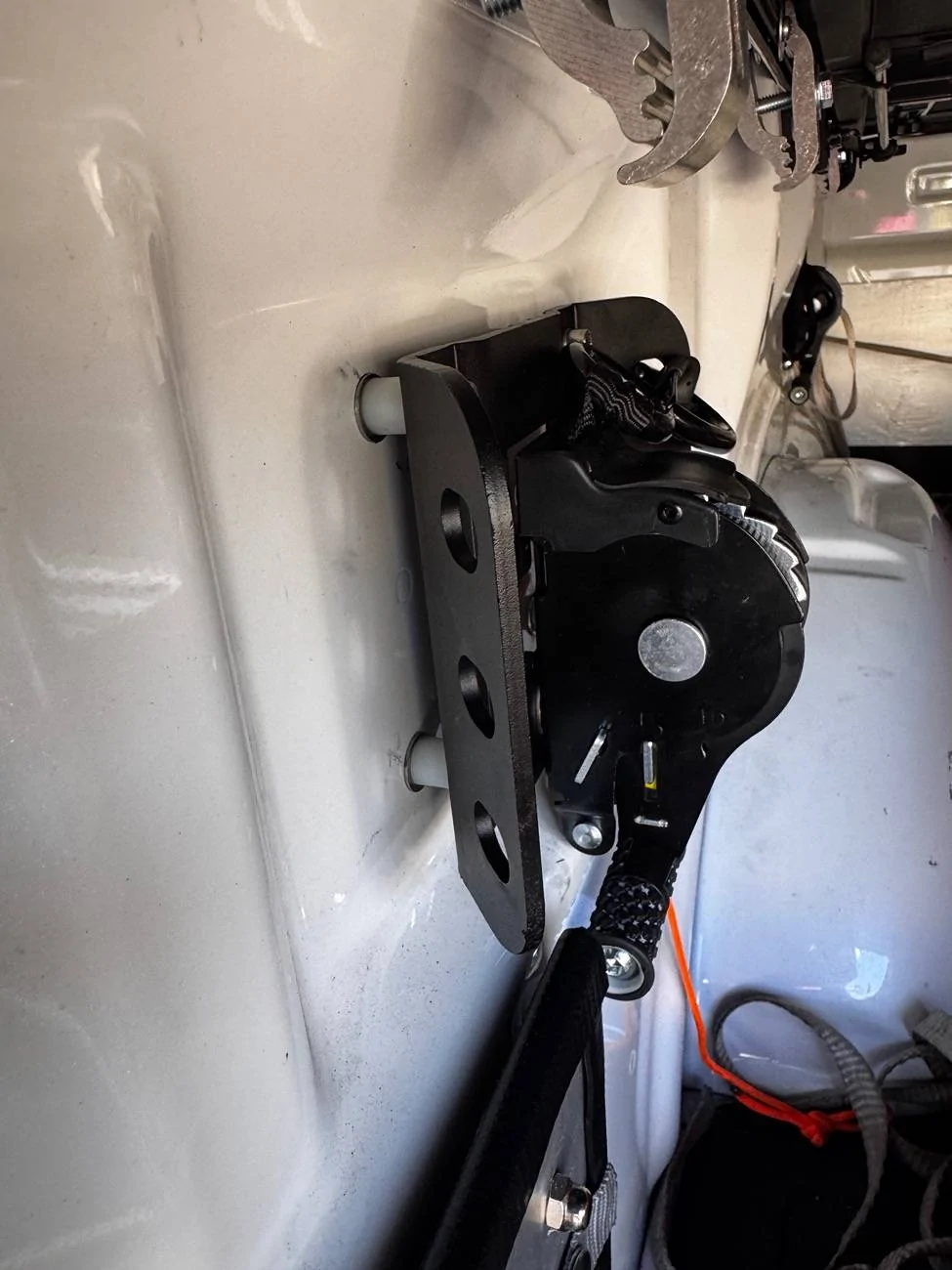 Ford F-150 Lightning Retractable ratchet straps seem like an amazing idea, anyone tried them? IMG_8519