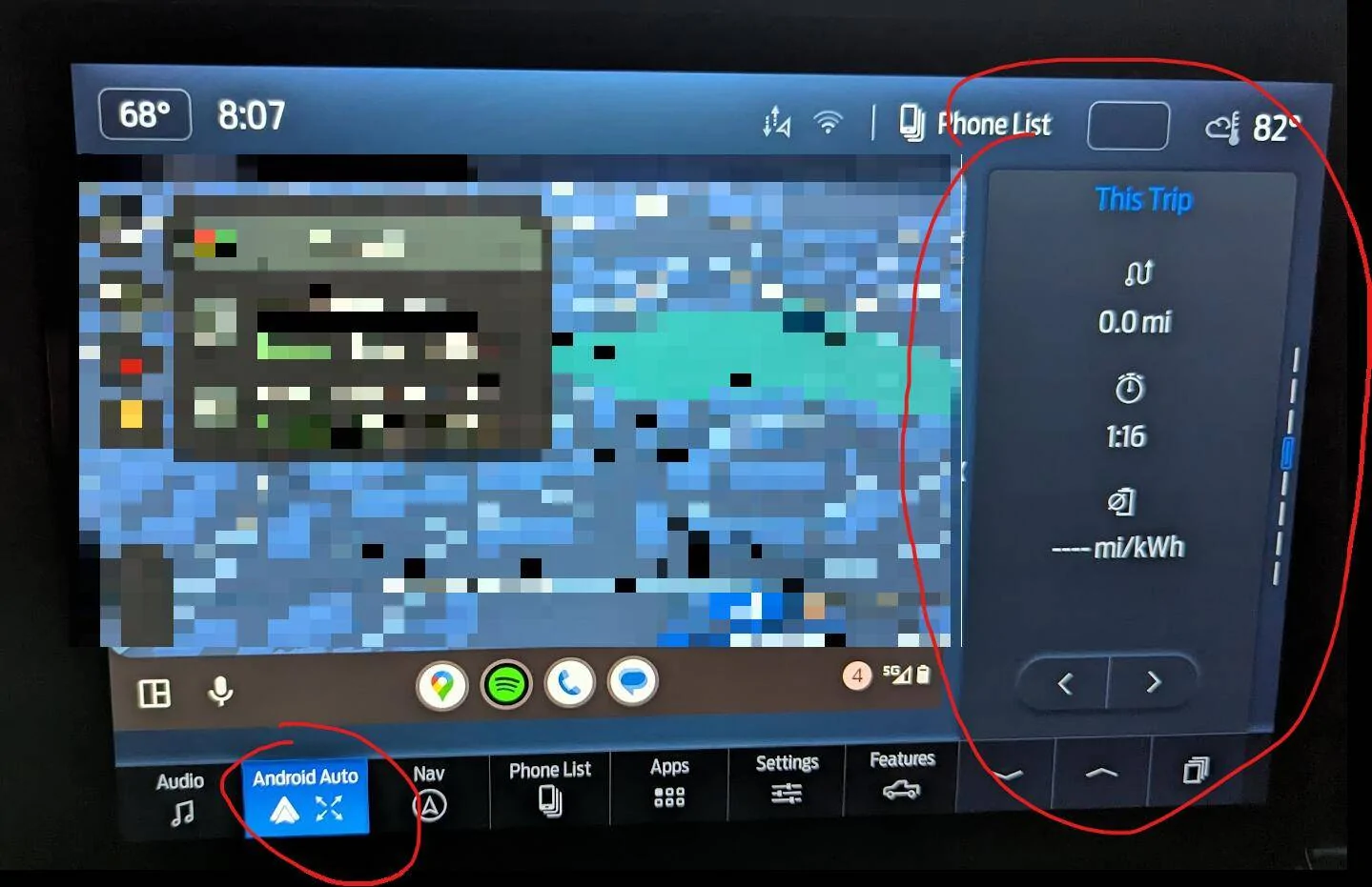 Ford F-150 Lightning Sync 4: Spotify Audio, Screen Size Android Auto, Google Assistant "command button" sync4