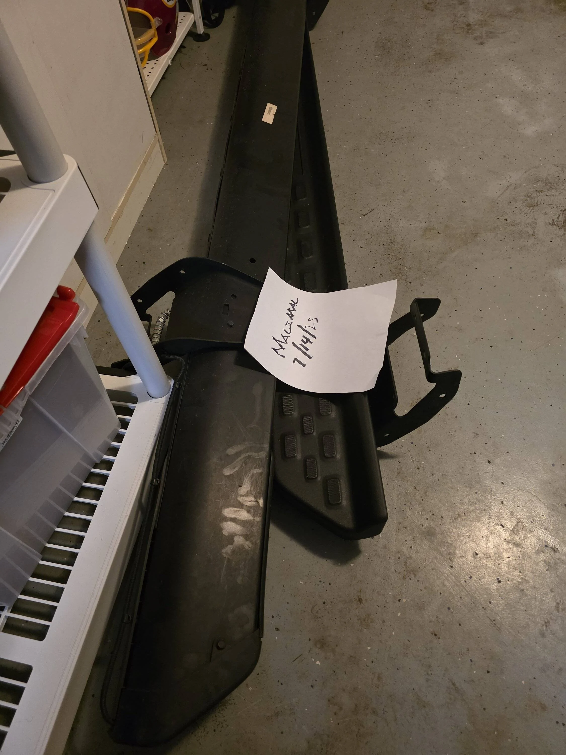 Ford F-150 Lightning '23 OEM Illuminated Running Boards - $250 OBO 20250714_202329
