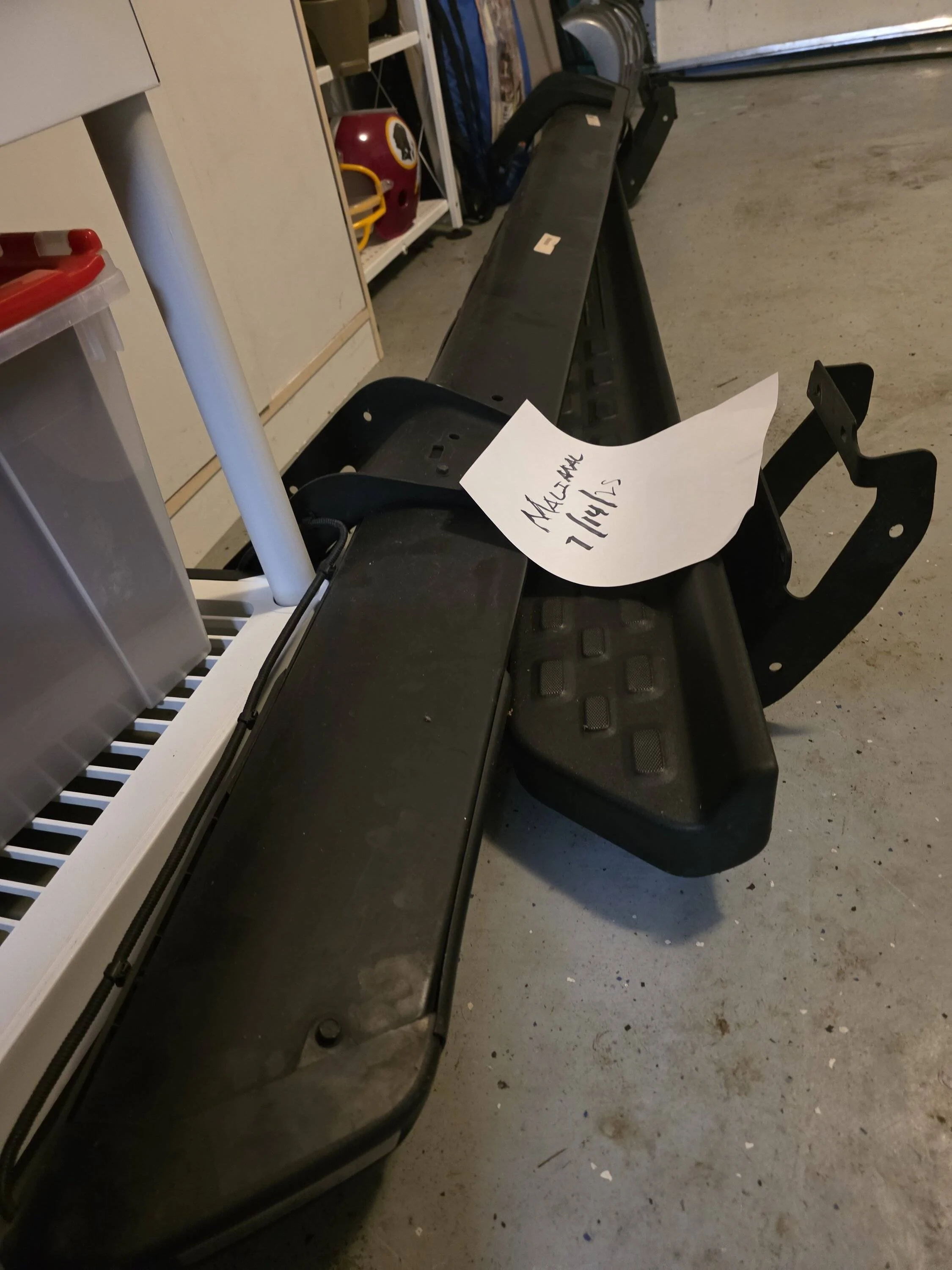 Ford F-150 Lightning '23 OEM Illuminated Running Boards - $250 OBO 20250714_202337