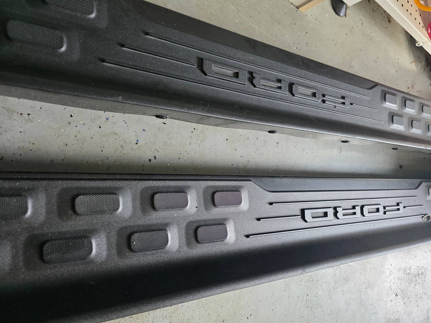 Ford F-150 Lightning '23 OEM Illuminated Running Boards - $250 OBO 20250715_081249