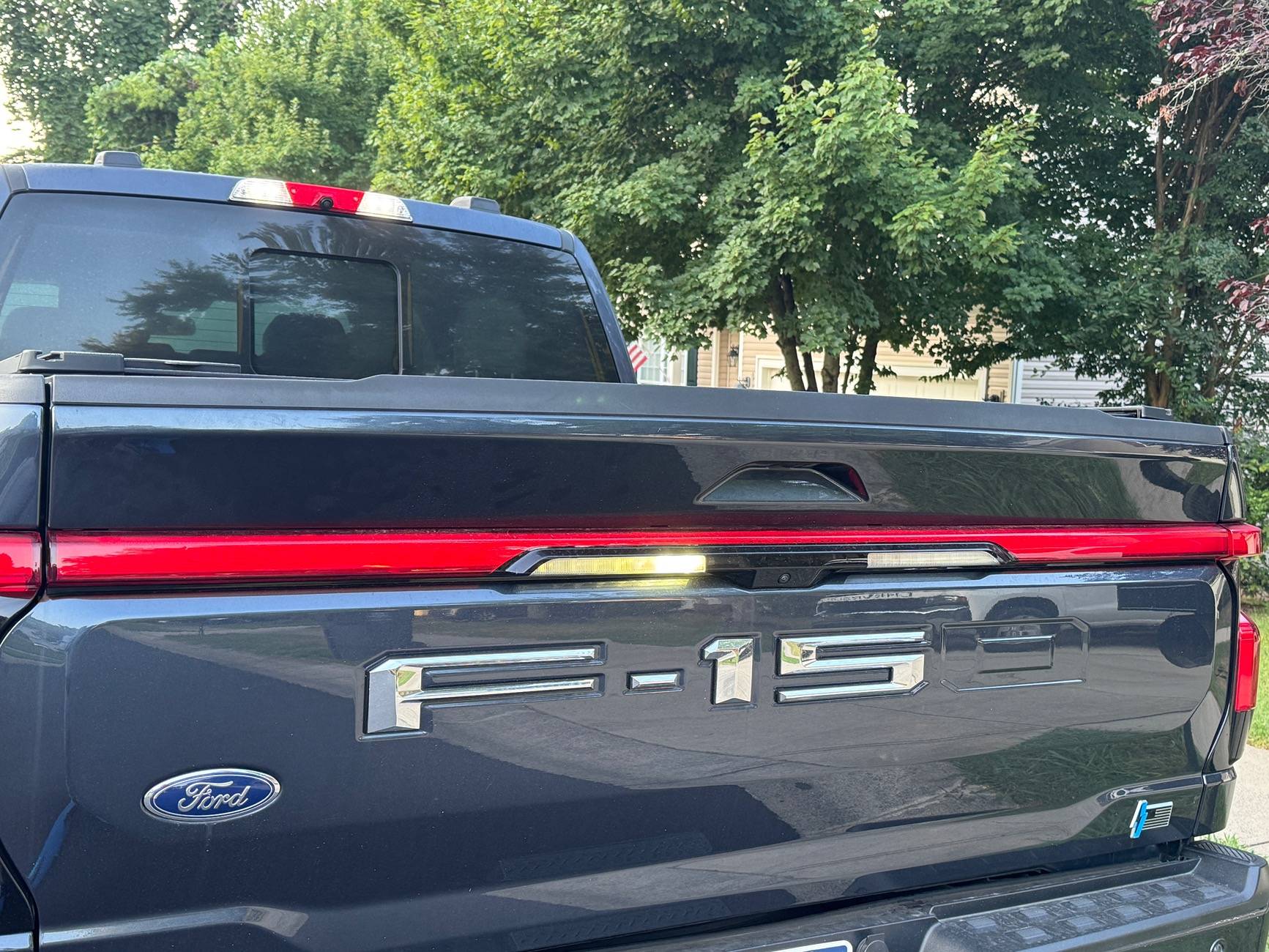 Ford F-150 Lightning Moisture in the tail lightbar IMG_4685