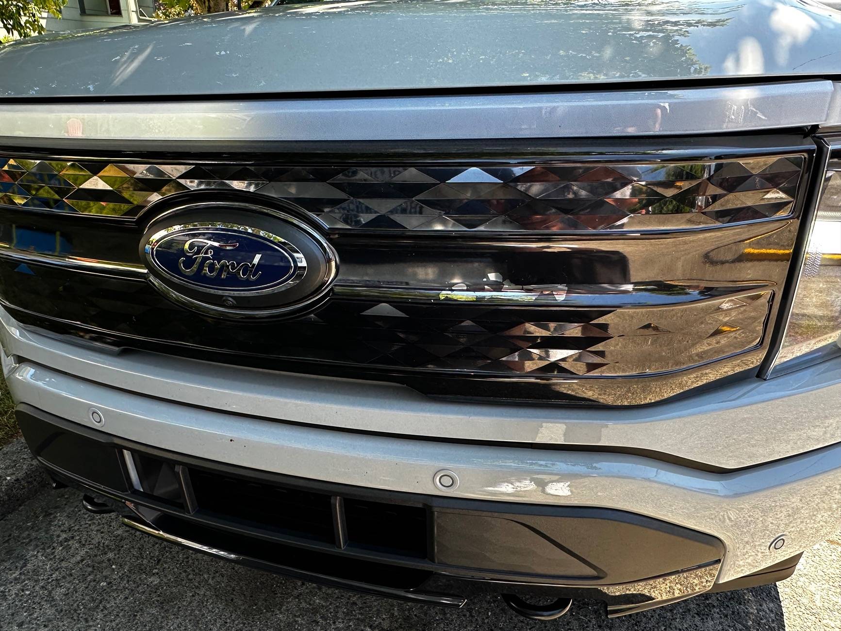 Ford F-150 Lightning Tinting on Grill Pealing Away IMG_4805