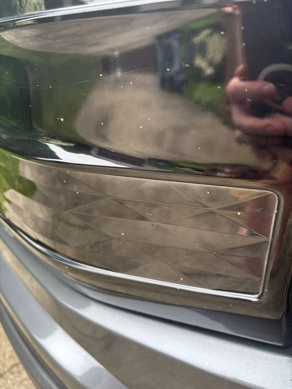 Ford F-150 Lightning Tinting on Grill Pealing Away IMG_1612