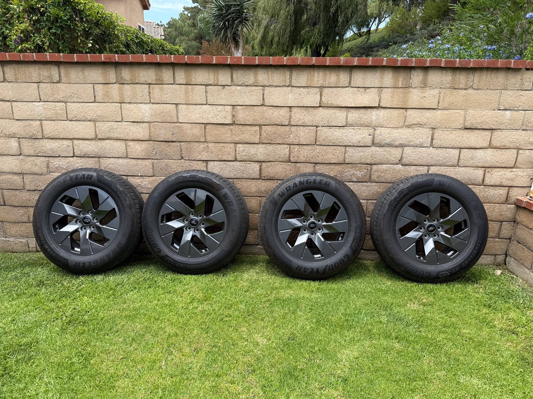 Ford F-150 Lightning SoCal Flash take-offs 20” wheels + 275/60-20 tires IMG_2183