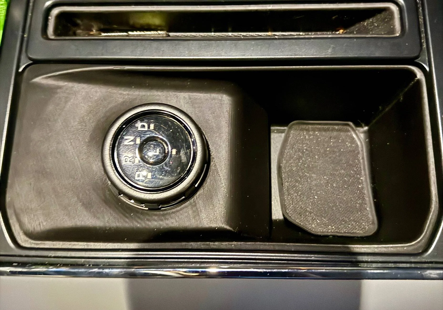 Ford F-150 Lightning Stick to Rotary Shift Knob Conversion w/ 3D Printed Rotary Shifter Holder IMG_3126