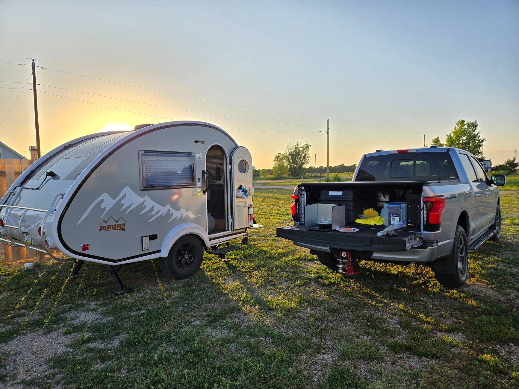 Ford F-150 Lightning Cross-Country teardrop camper road trip 2025!! (PA-WA) (VIDEO COMING SOON!) 20250623_194703