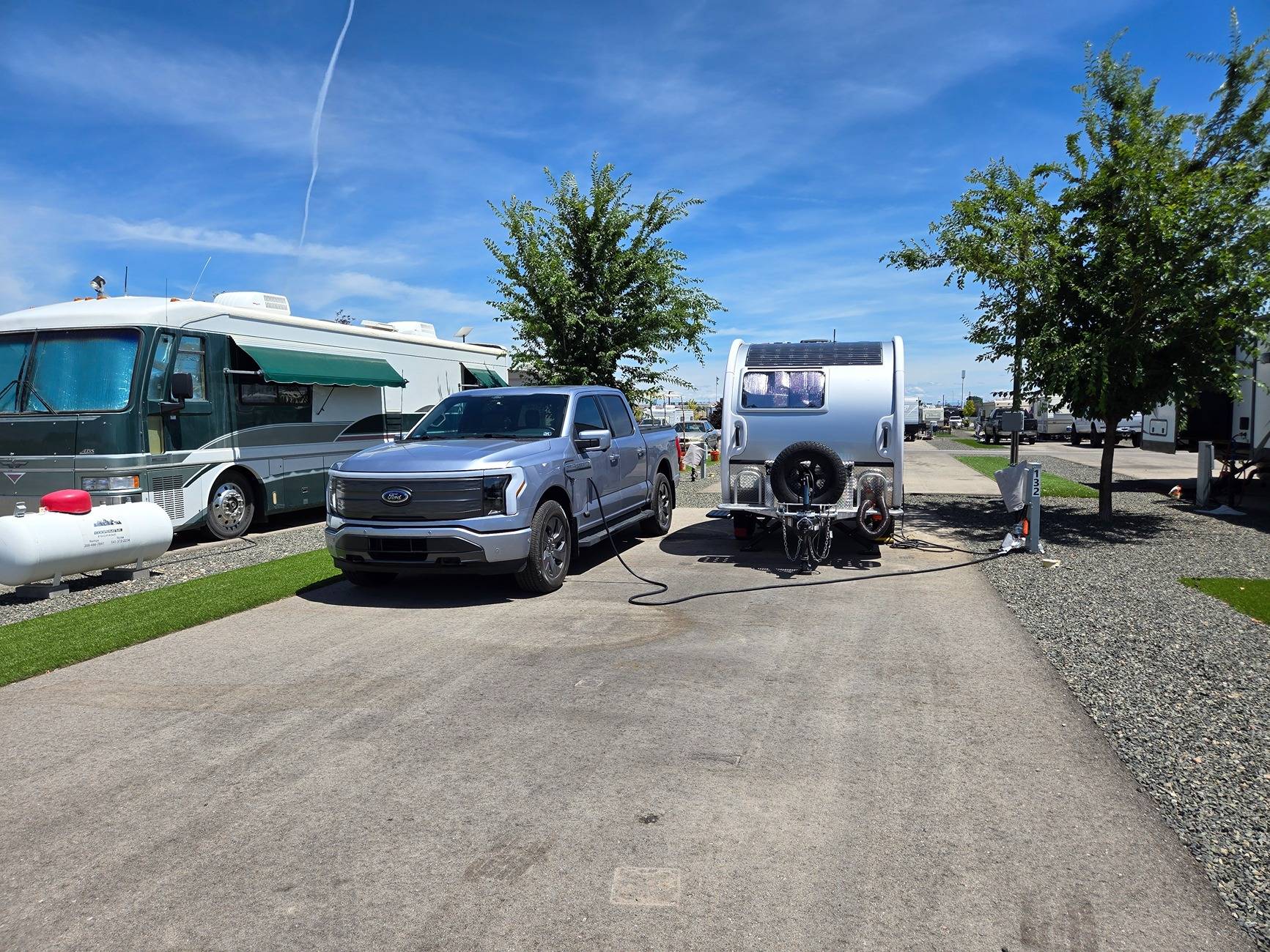 Ford F-150 Lightning Cross-Country teardrop camper road trip 2025!! (PA-WA) (VIDEO COMING SOON!) 20250627_133923