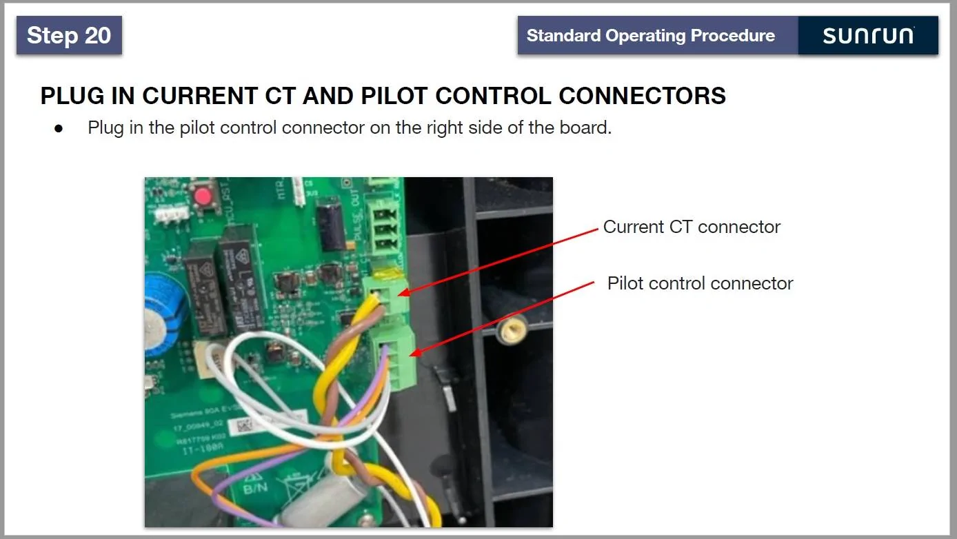 Ford F-150 Lightning Ford Charge Station Pro FCSP steady amber error light when plugged in. control circuit plug in