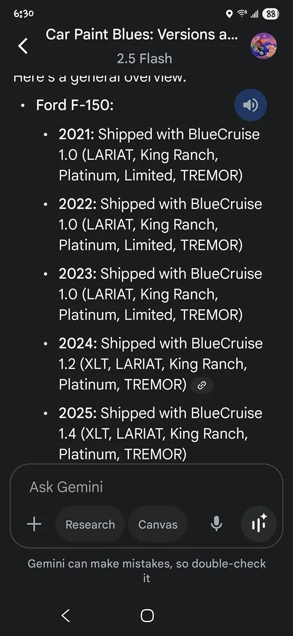Ford F-150 Lightning New BlueCruise Version 1.4 - Rollout  IPMA-24.204.10.9 f150bluecruiselevels