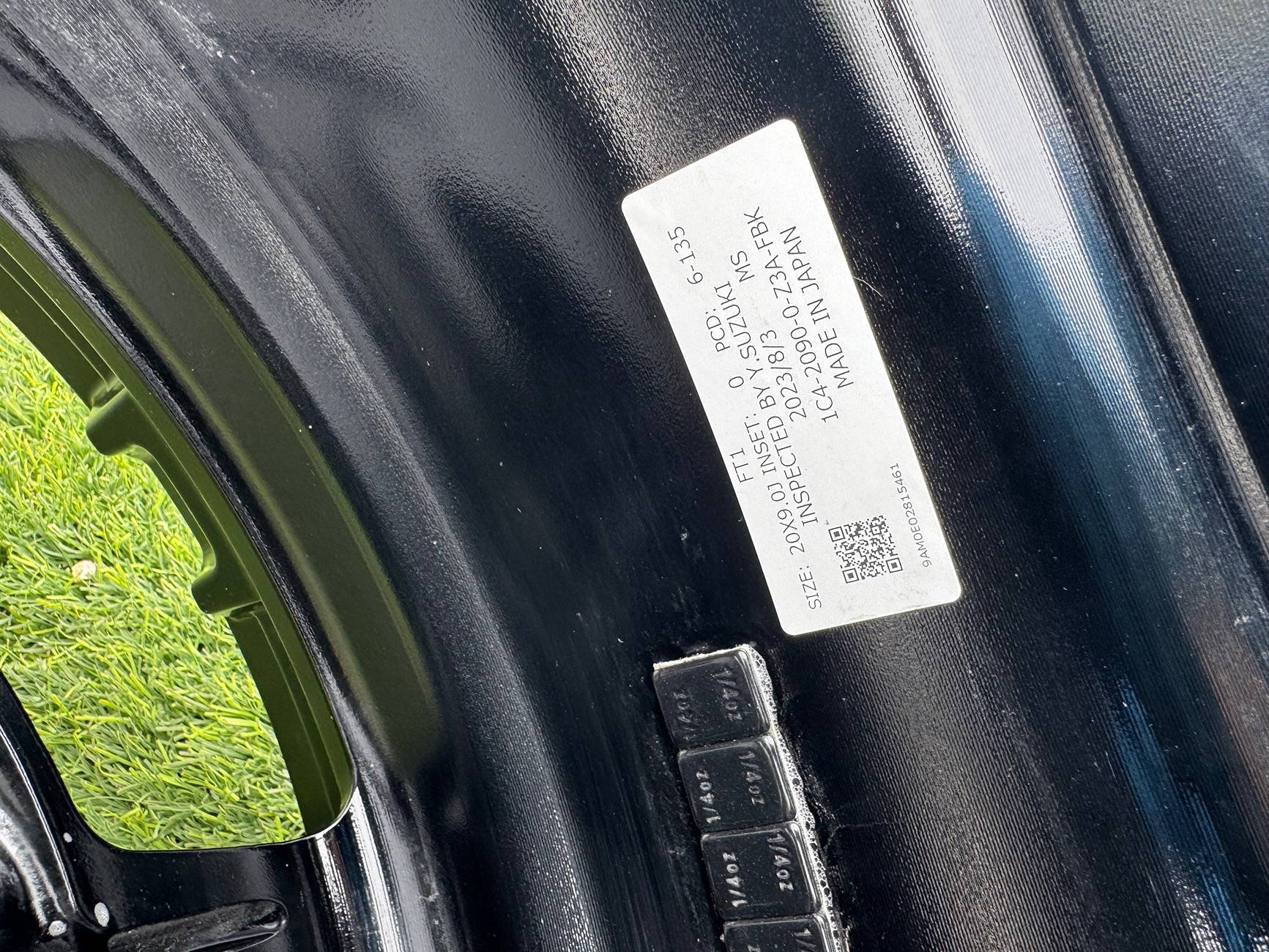 Ford F-150 Lightning HRE FT1 Black 20x9 +0 $1200 OBO IMG_5422
