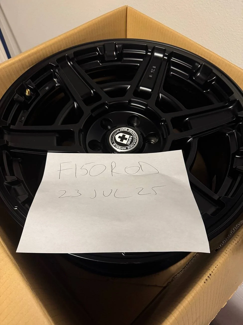 Ford F-150 Lightning HRE FT1 Black 20x9 +0 $1200 OBO tempImageyWVxeW