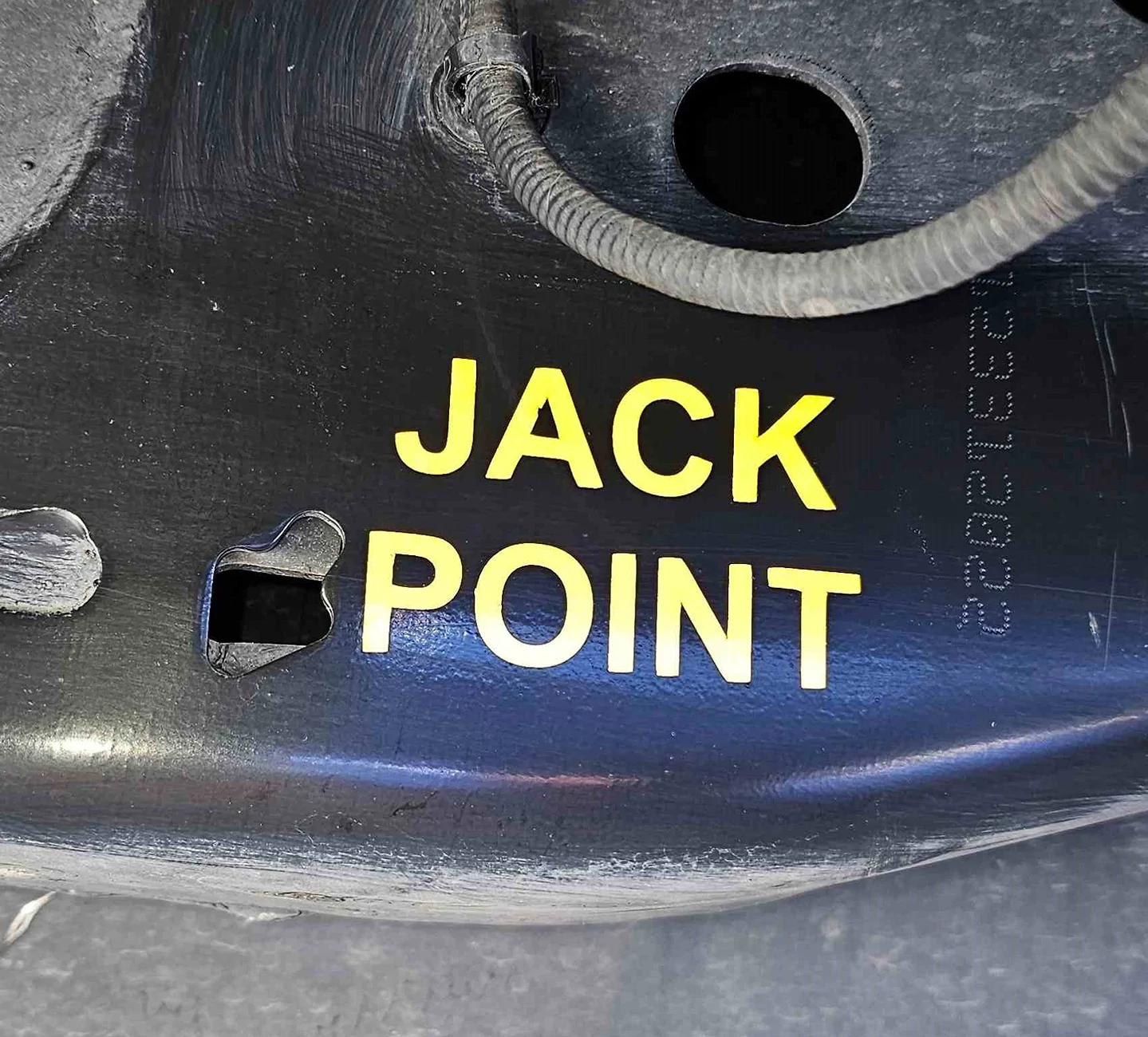 Ford F-150 Lightning PSA on Jack Points jack point 21