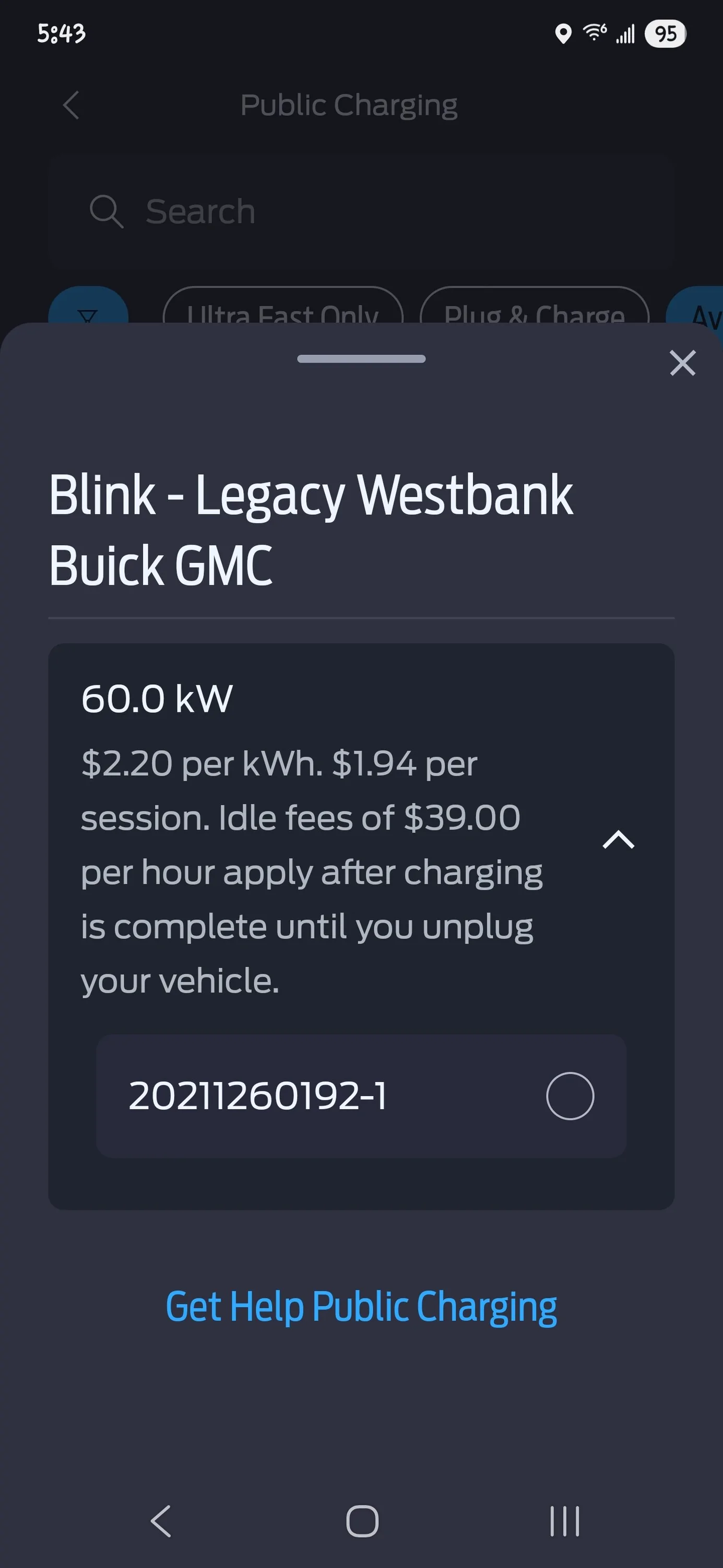Ford F-150 Lightning Charging Hwy Robbery $2.20/kwh @ 60kwh rate. blinkgmchwyrobbery