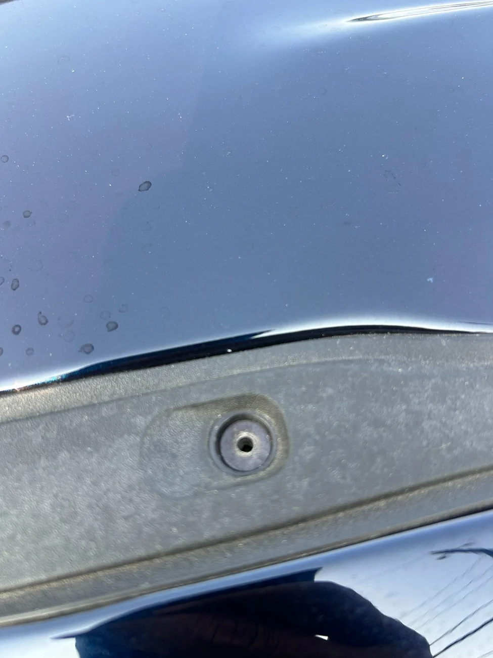 Ford F-150 Lightning Small holes on roof of 2025 Lightning Flash IMG_8789