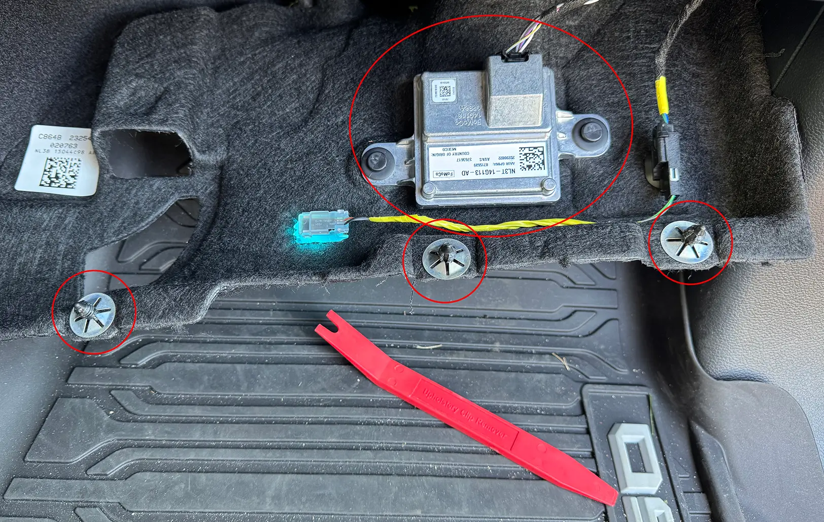 Ford F-150 Lightning How to toggle the AVAS/PAC on/off with a physical switch - DIY tutorial 22