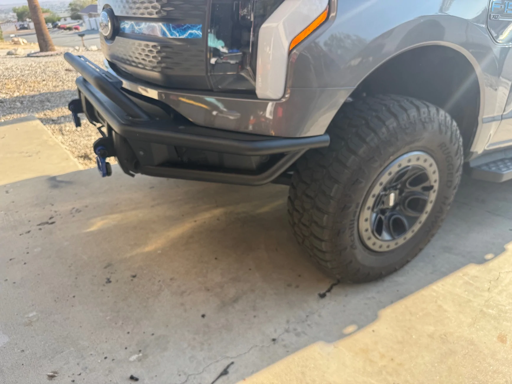 Ford F-150 Lightning Front grill guard options? IMG_5942