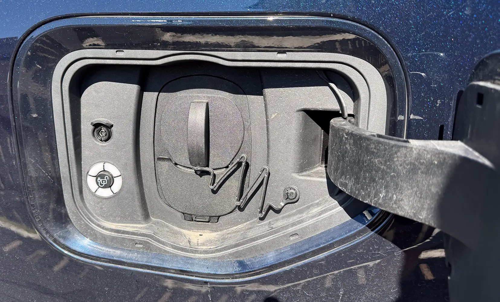 Ford F-150 Lightning E-Transit charger in my Lightning port