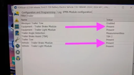 Ford F-150 Lightning Added Factory Trailer Brake Controller to 24' Flash PXL_20250812_233518060.MP
