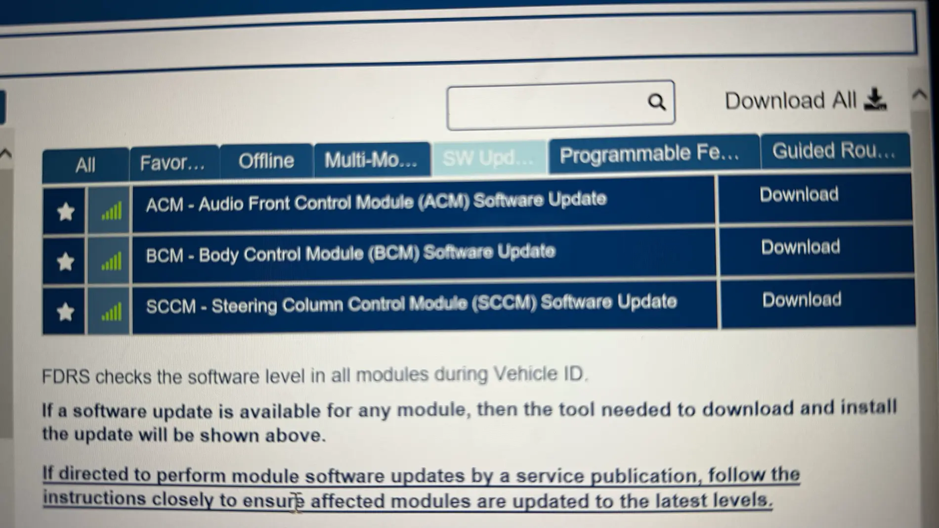 Ford F-150 Lightning Can't update SCCM tempImagejQyRso