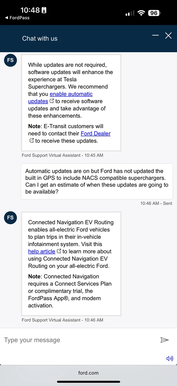 Ford F-150 Lightning FordPass 5.26.0 iOS & Android IMG_0781