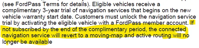 Ford F-150 Lightning Connected Navigation Expired. 1755615259030-ch