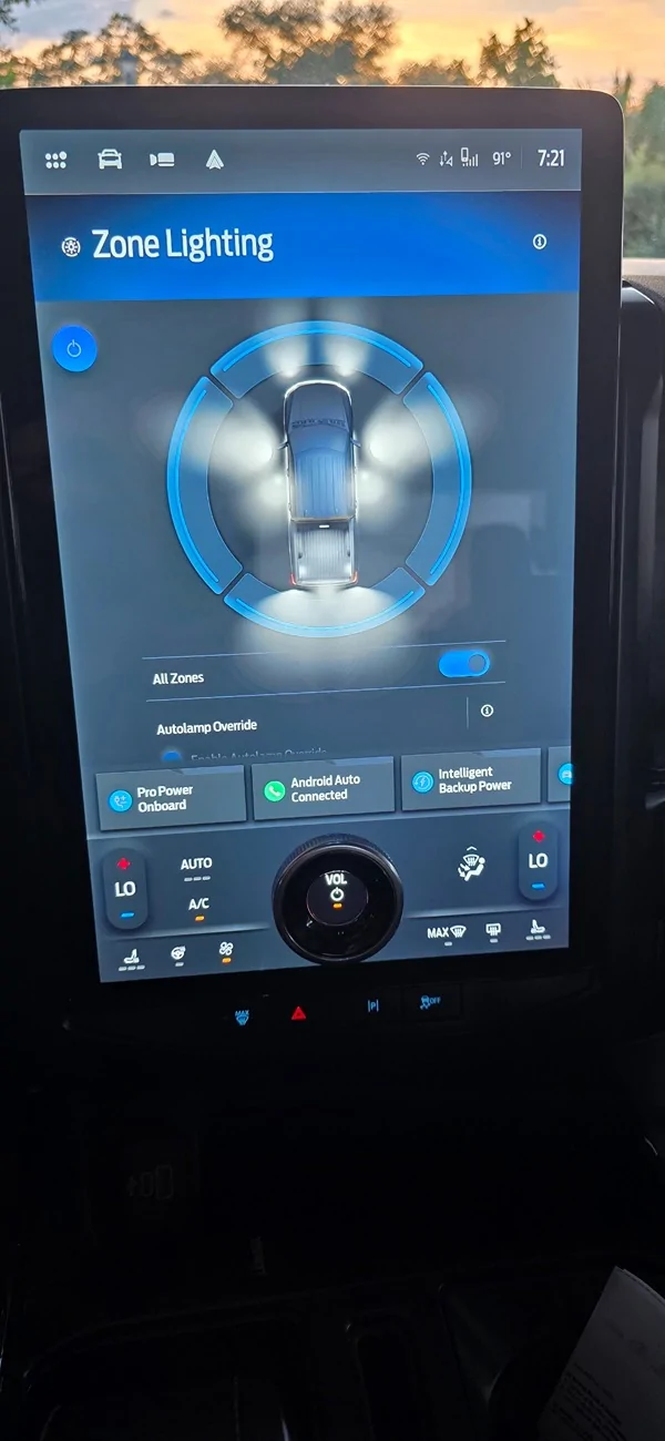 Ford F-150 Lightning Welcome lighting/ Illuminated Entry not working and no option in settings to enable. 25flashzonelighting