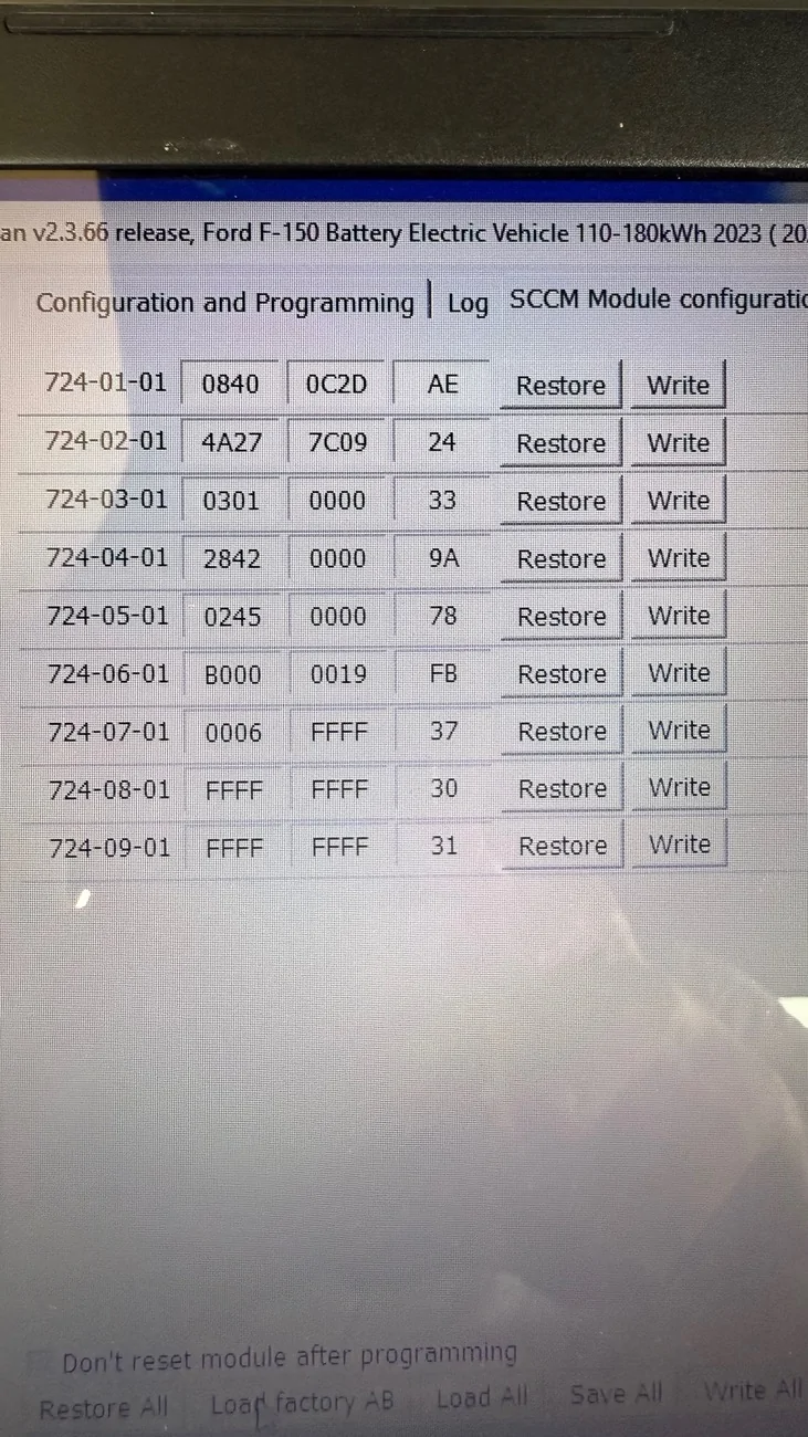 Ford F-150 Lightning Can't update SCCM IMG_8604