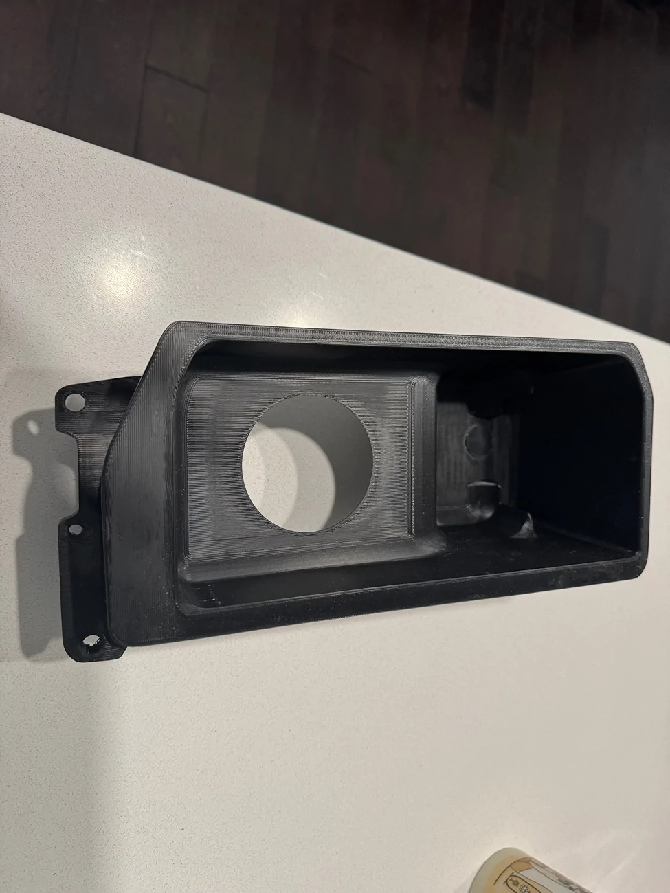 Ford F-150 Lightning Stick to Rotary Shift Knob Conversion w/ 3D Printed Rotary Shifter Holder IMG_4899