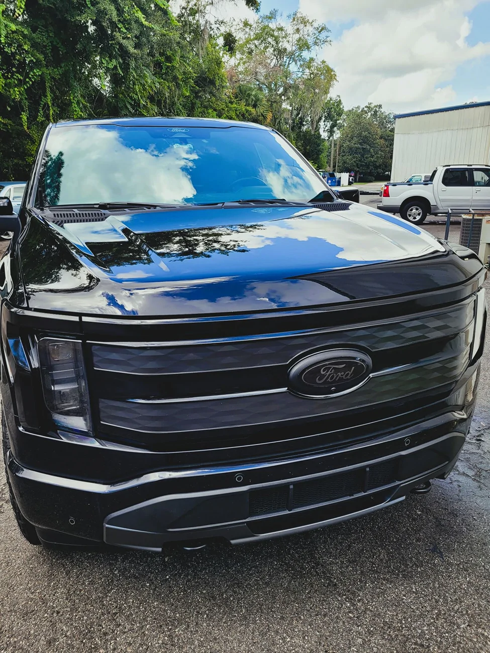 Ford F-150 Lightning Lightbar Tint Options - My Research - Updated Front 2