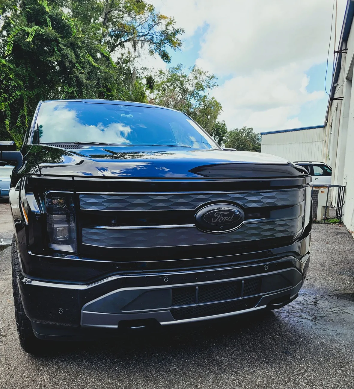 Ford F-150 Lightning Lightbar Tint Options - My Research - Updated Front 1