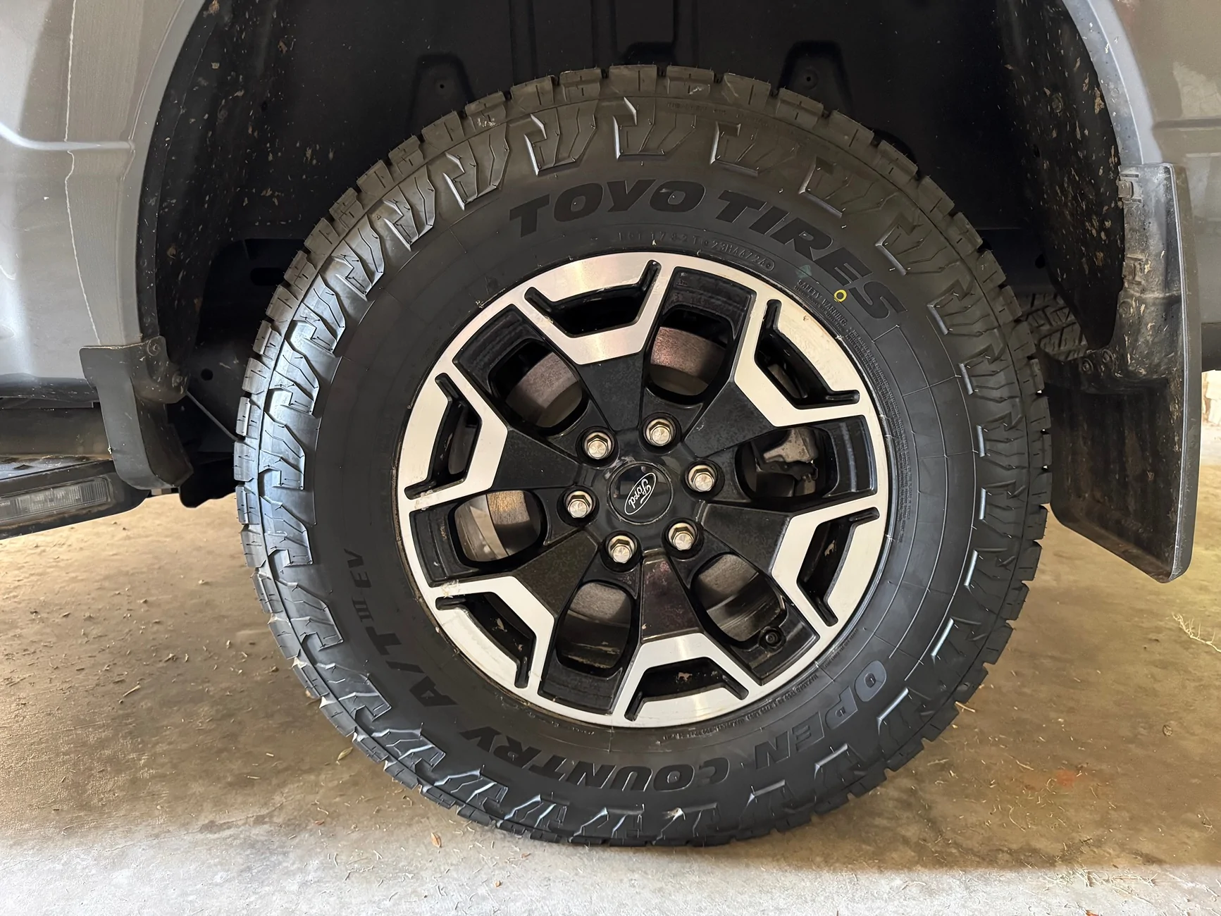 Ford F-150 Lightning Toyo AT3 EV 33” Tires Only a ~3% Range Hit vs OEM 32” IMG_3277