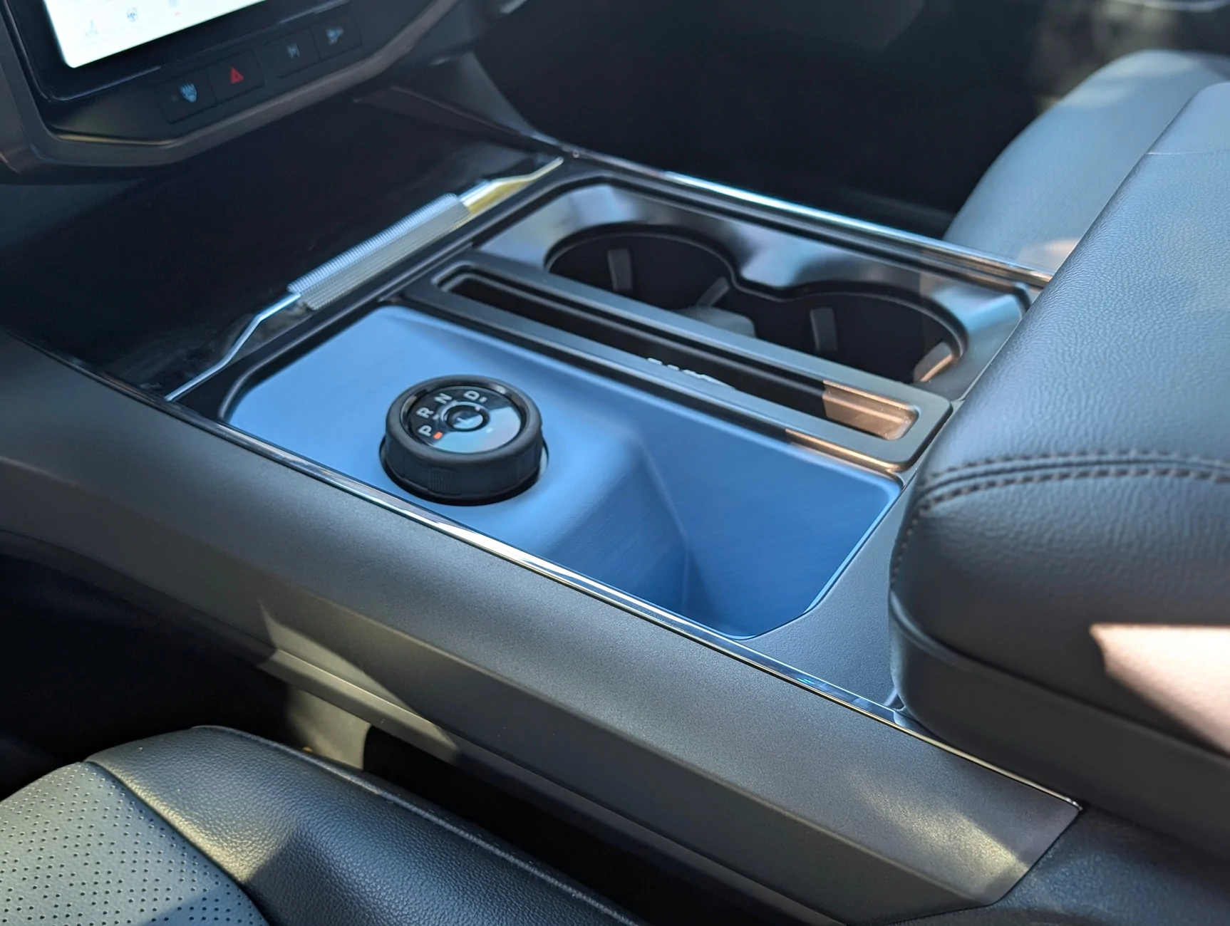 Ford F-150 Lightning Stick to Rotary Shift Knob Conversion w/ 3D Printed Rotary Shifter Holder PXL_20250824_143414960.PORTRAIT