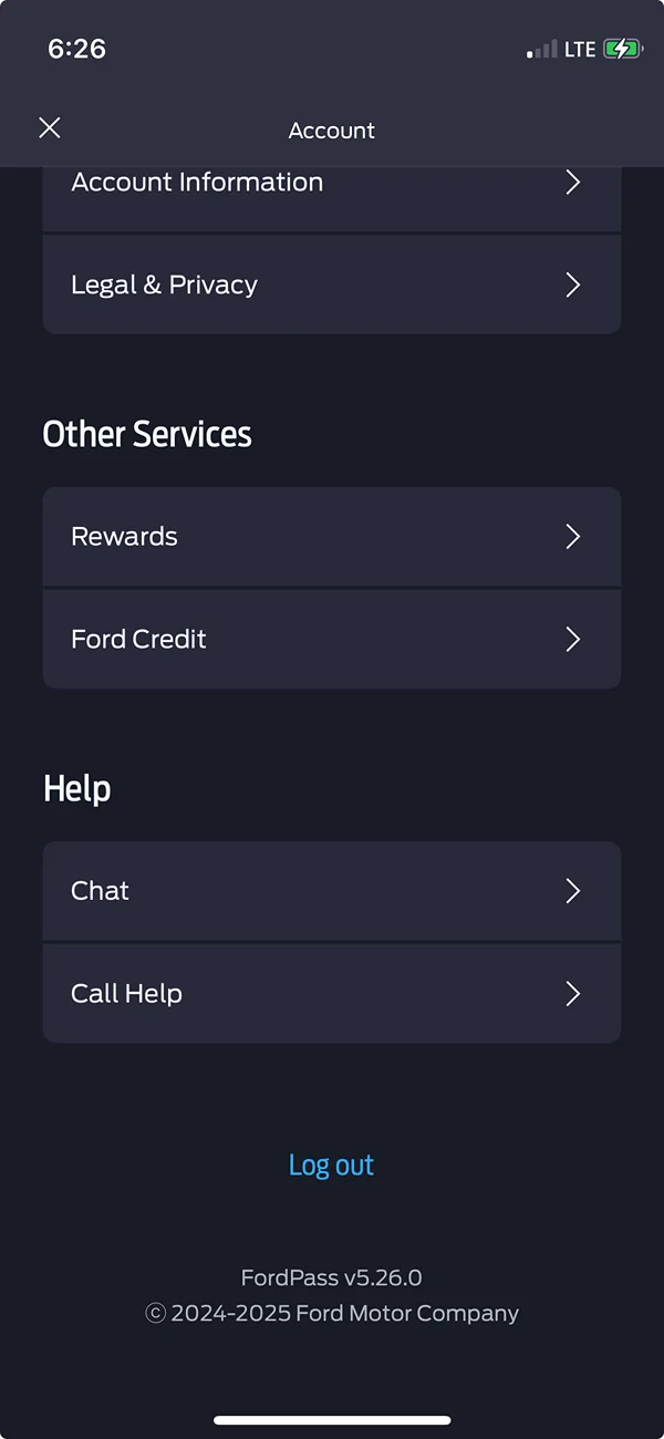 Ford F-150 Lightning FordPass 5.26.0 iOS & Android 1756078096756-m3