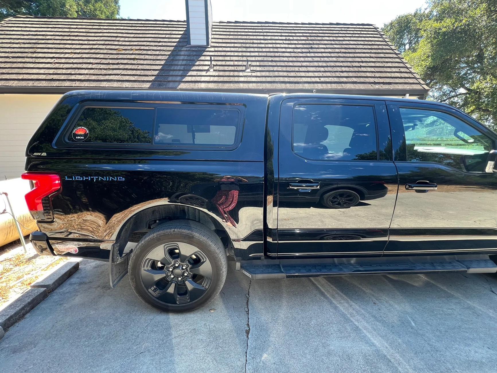 Ford F-150 Lightning Has anyone installed a A.R.E CX REVO bed cap? IMG_3335