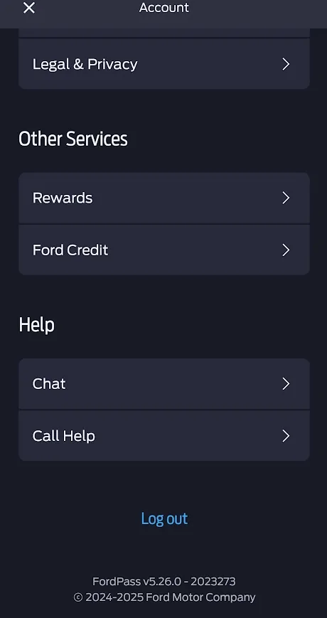Ford F-150 Lightning FordPass 5.26.0 iOS & Android 1756222381344-9m
