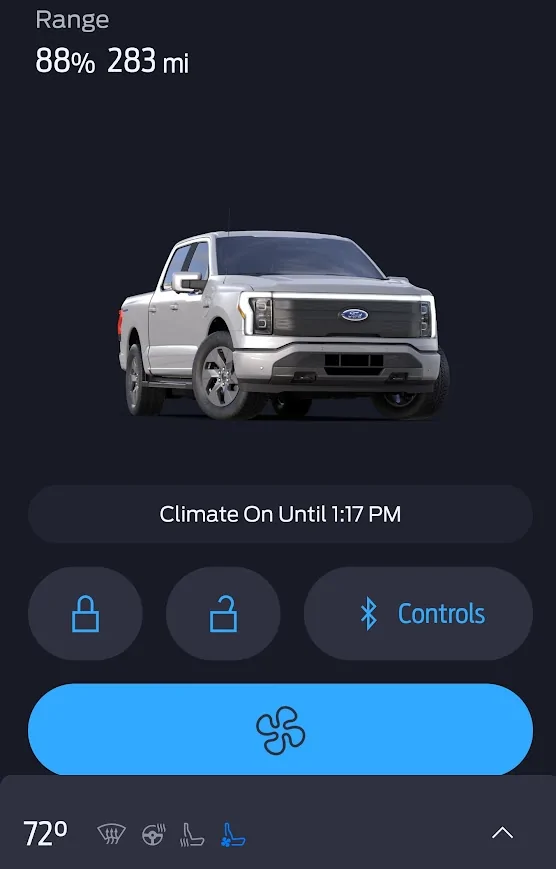 Ford F-150 Lightning FordPass 5.26.0 iOS & Android 1756227117648-cc